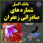 شماره های صادراتی محصول زعفرانی ایران و صادرات زعفران به کشورهای همسایه